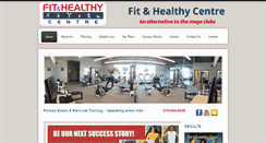 Desktop Screenshot of fitandhealthycentre.com